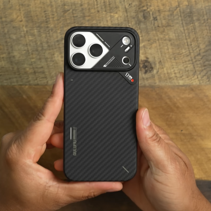 Aulumu A17 Aramid Fiber Case for iPhone 17 Pro Max | Ultra Slim | MagSafe