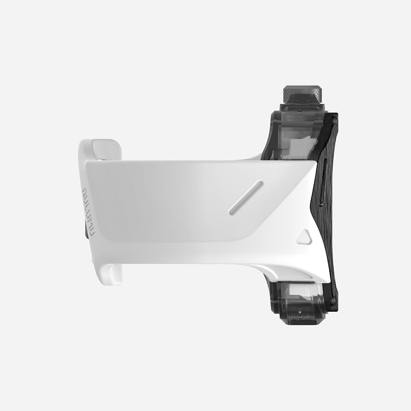 Aulumu A01 Case with Band for Apple Watch Ultra 1/2/3 | Carbon Fiber Cover | FKM Band