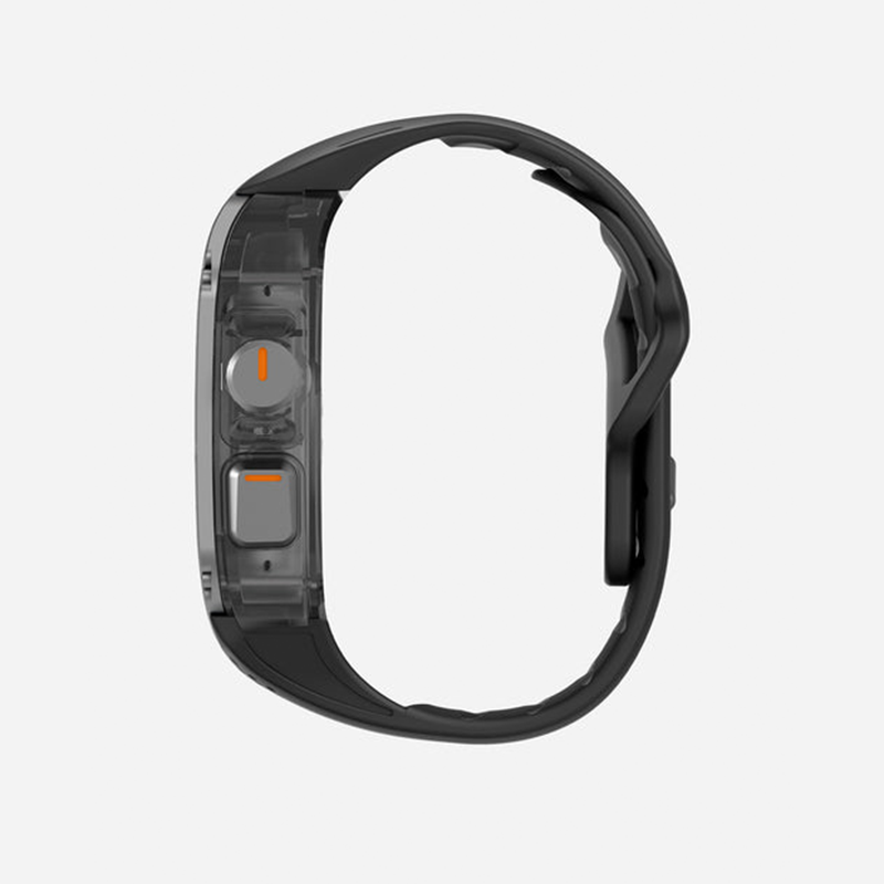 Aulumu A01 Case with Band for Apple Watch Ultra 1/2/3 | Titanium Cover | FKM Band