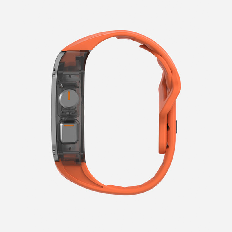 Aulumu A01 Case with Band for Apple Watch Ultra 1/2/3 | Titanium Cover | FKM Band