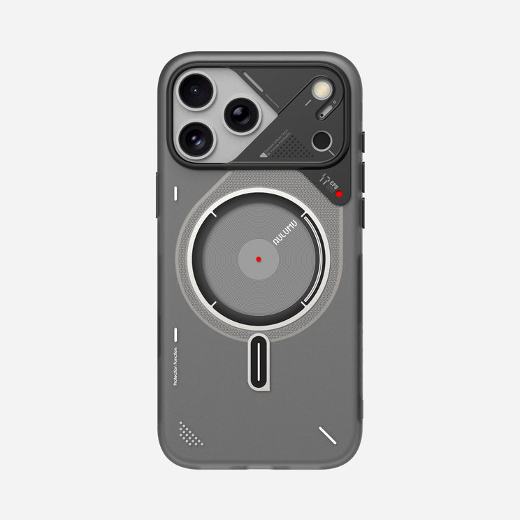 Aulumu A17 Frosted Case for iPhone 17 Pro Max | Subtle Glow-in-the-Dark | MagSafe