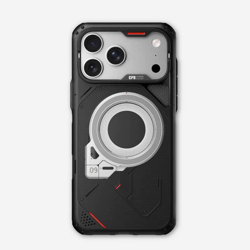 Aulumu A17 iPhone 17 Series Rugged Outdoor Case & G09 Infinite 360° Magnetic Stand