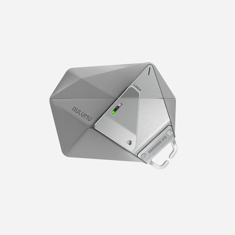 Aulumu A39 Geometric Case for AirPods Pro 3 | Lock & Lanyard