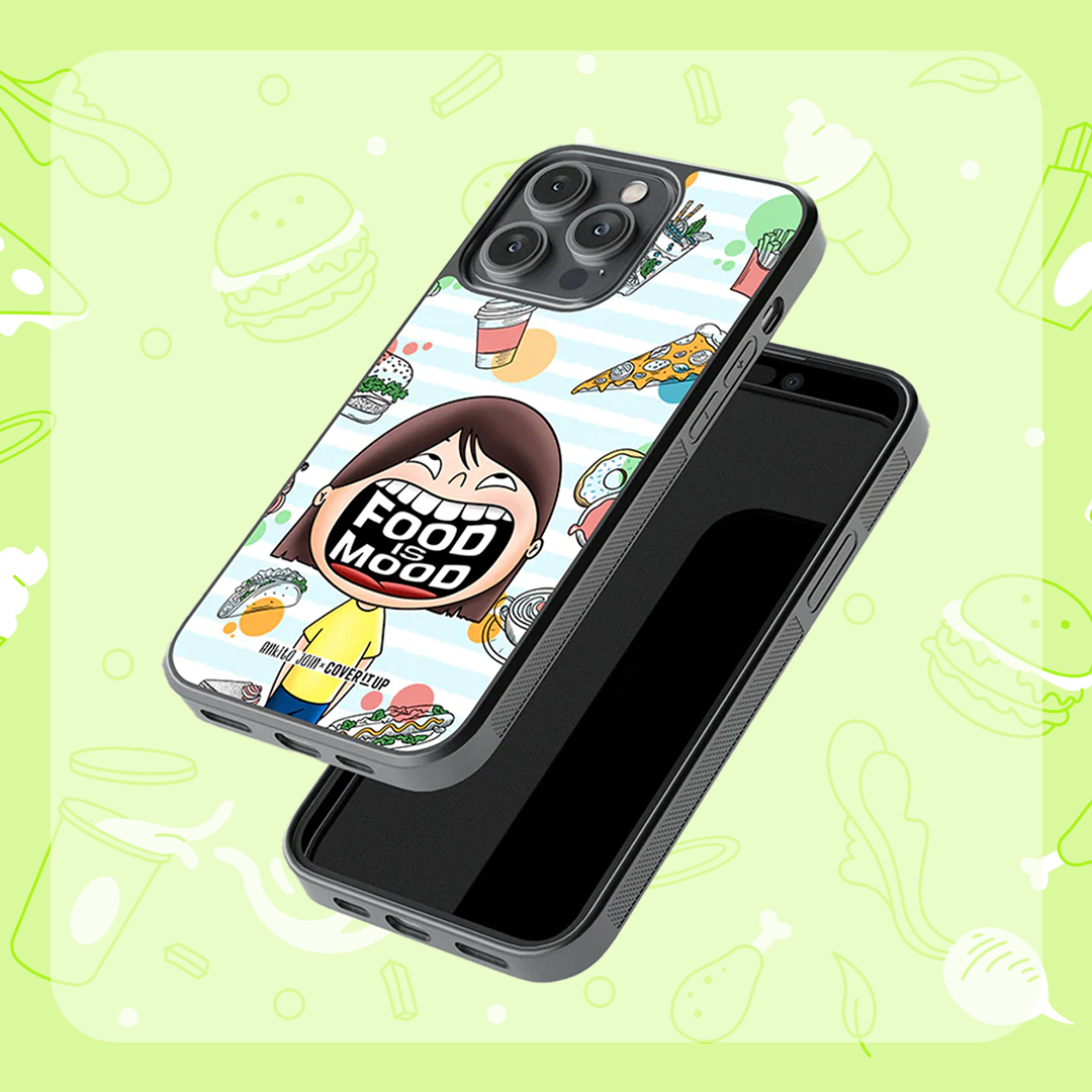 Food is Mood Phone Case