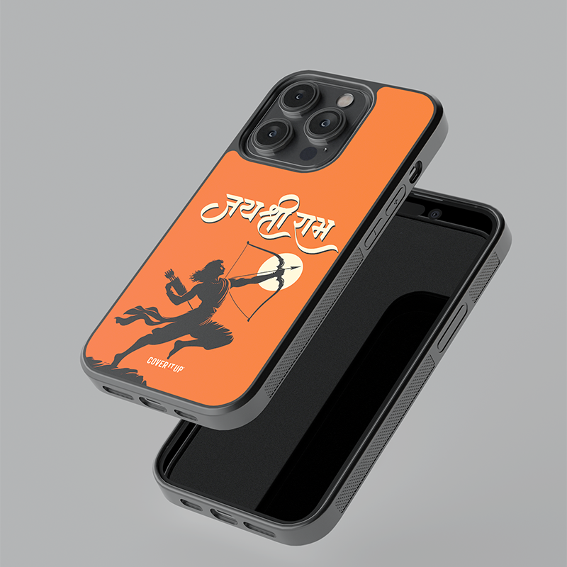 Jai Shree Ram Glass case