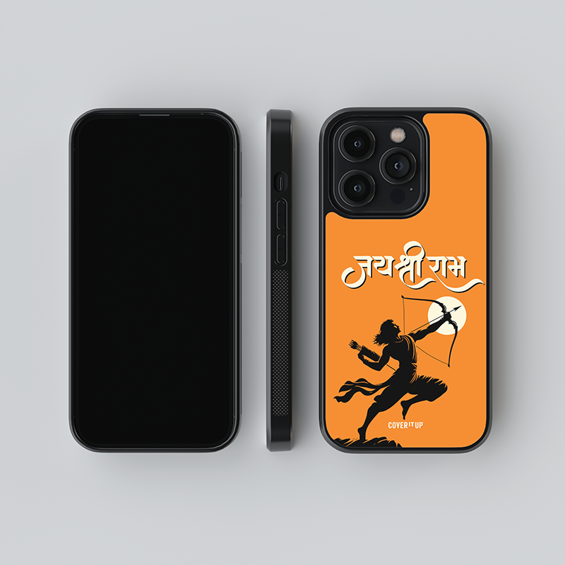 Jai Shree Ram Glass case