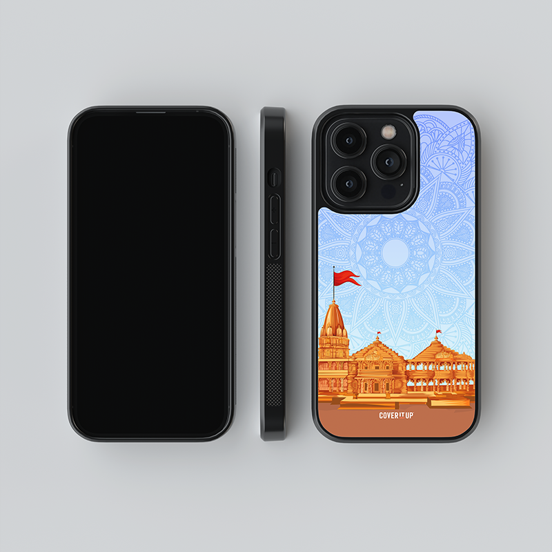 Mandala Ayodhya Temple Glass case