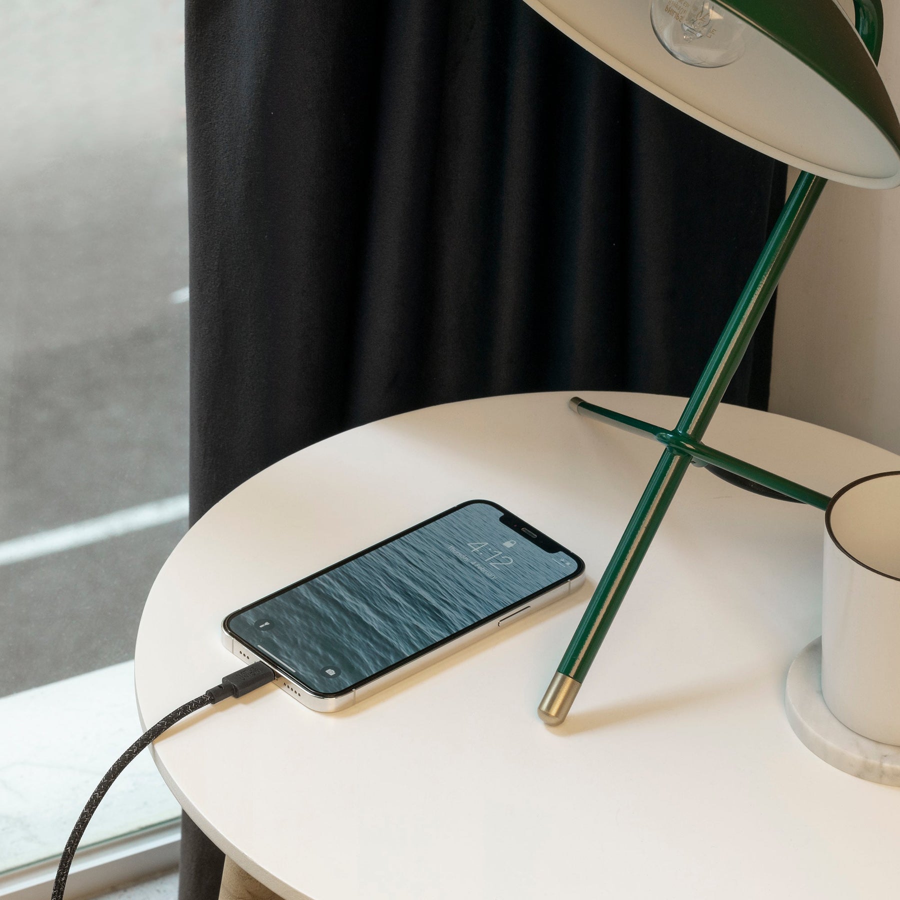 Native Union Belt Cable XL (USB-C to Lightning) The recycled 10-foot charging cable with bonded leather strap