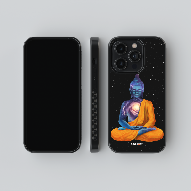 Gautam Buddha Glass case