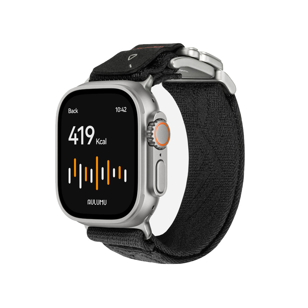 #Strap x Buckle Color_Black x Titanium