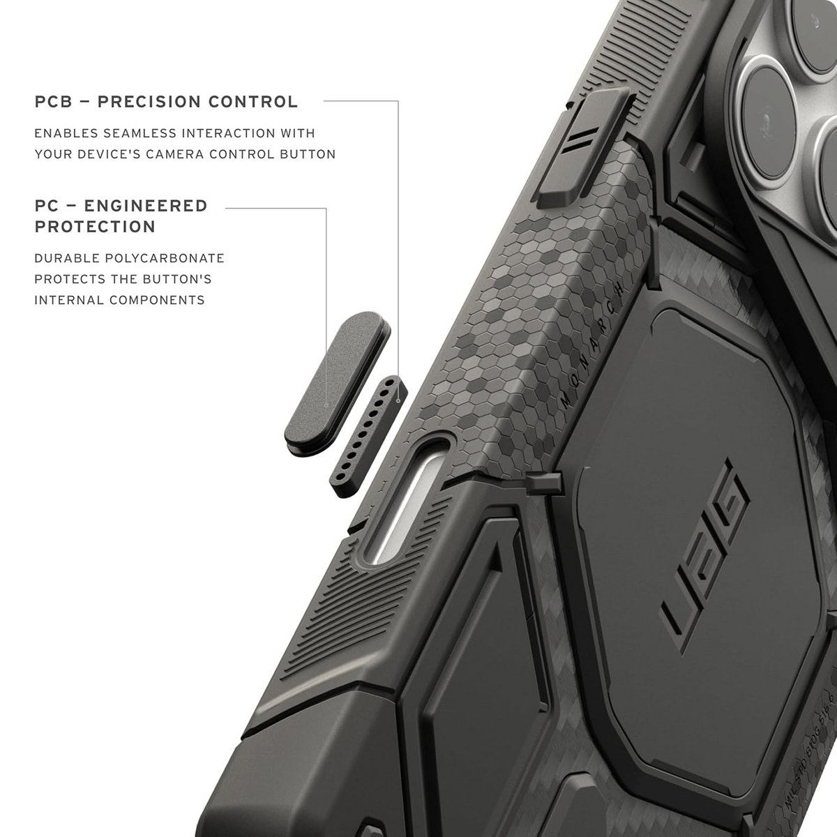 UAG Urban Armor Gear Monarch Pro for iPhone 18 Pro Max Case/iPhone 17 Pro Max Case