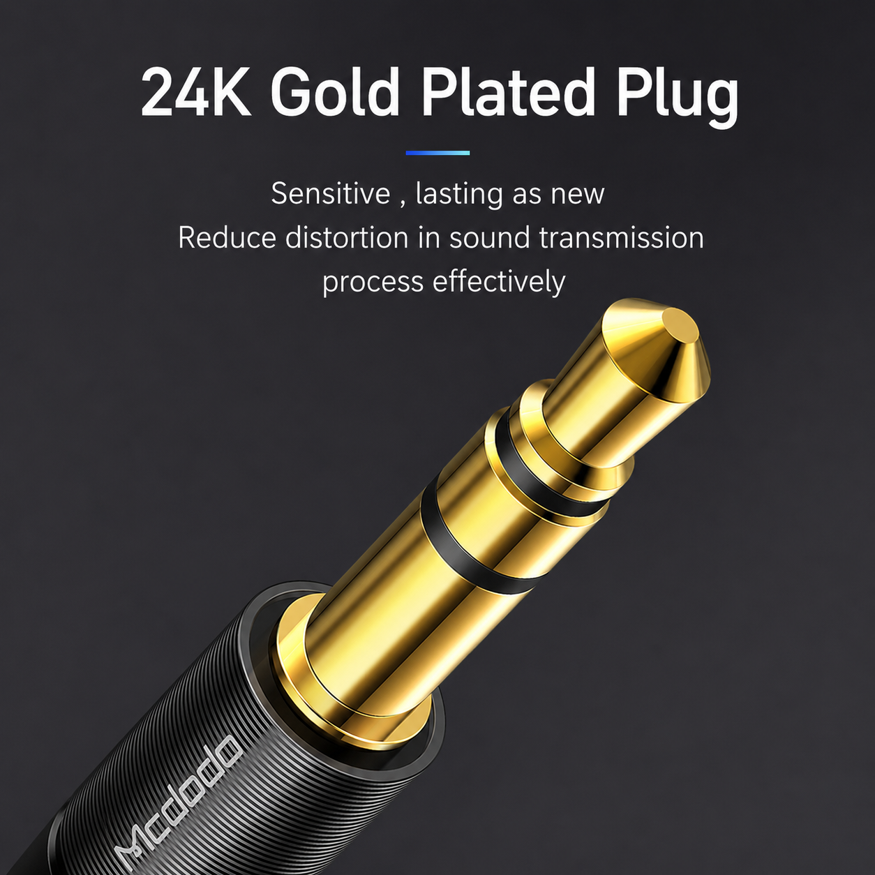 Mcdodo DC3.5 Male to Male Audio cable 1.2m