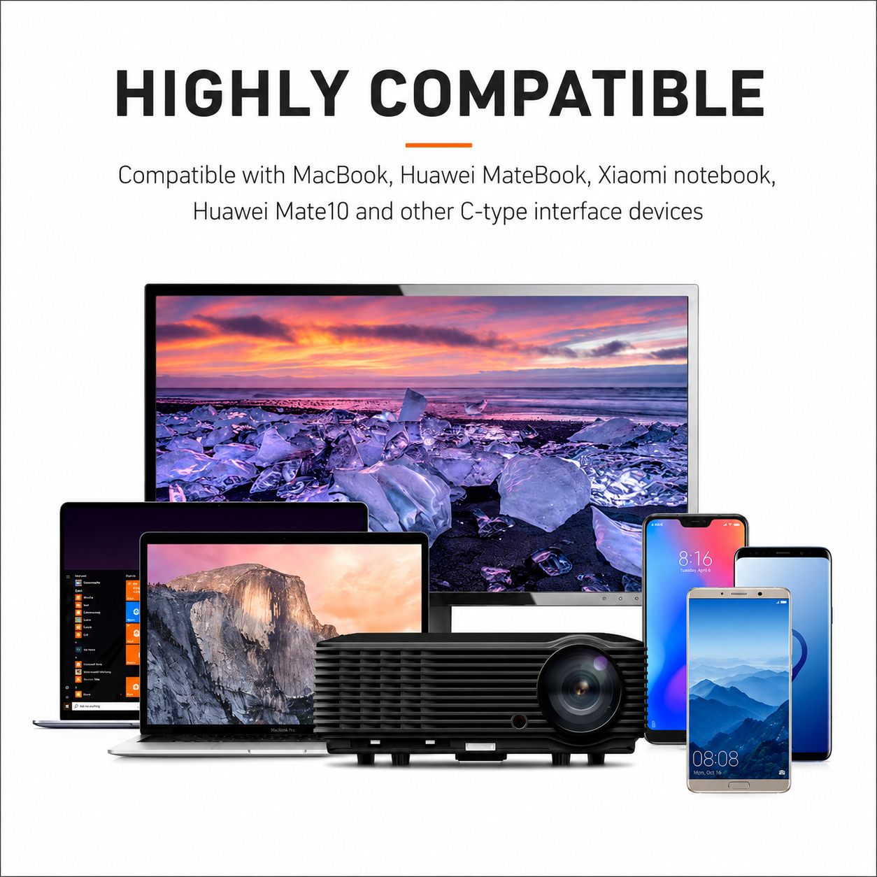Mcdodo Type-c to HDMI Cable 2m