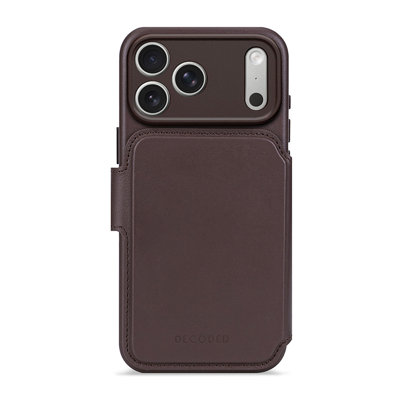DECODED Leather Case | Chocolate Brown | iPhone 17 Pro Max | D26IPO17PMBC1CN