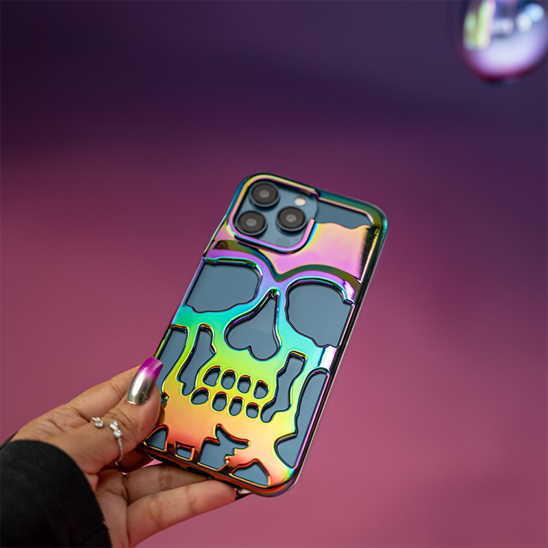 Skull Skeleton Electroplated Protective Case