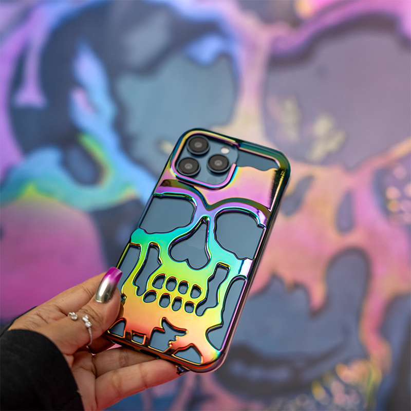 Skull Skeleton Electroplated Protective Case