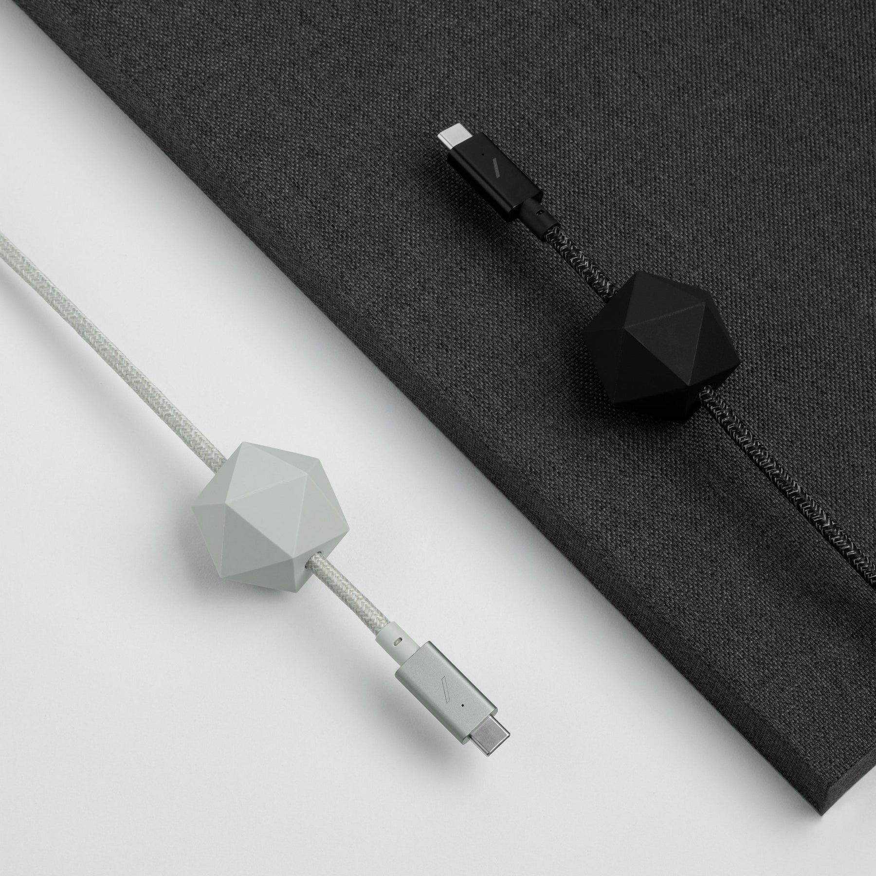 Native Union Desk Cable (USB-C to USB-C) The 8-foot 100W USB-C to USB-C cable with weighted anchor