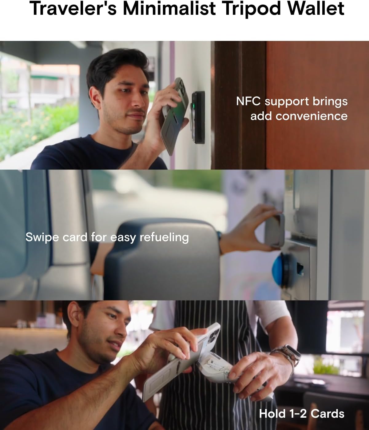 Moft Tripod Stand & Wallet-Compatible Models: iPhone 12/13/14/15/16/17 series (Plus/Pro/Pro Max) and MagSafe-compatible cases. Works with non-MagSafe phones using the included metal ring.