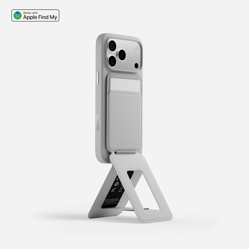 Moft Tripod Stand & Wallet-Compatible Models: iPhone 12/13/14/15/16/17 series (Plus/Pro/Pro Max) and MagSafe-compatible cases. Works with non-MagSafe phones using the included metal ring.