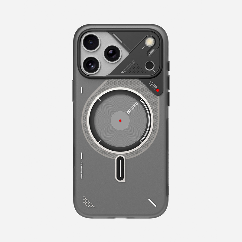 Aulumu A17 Frosted Case for iPhone 17 Pro | Subtle Glow-in-the-Dark | MagSafe