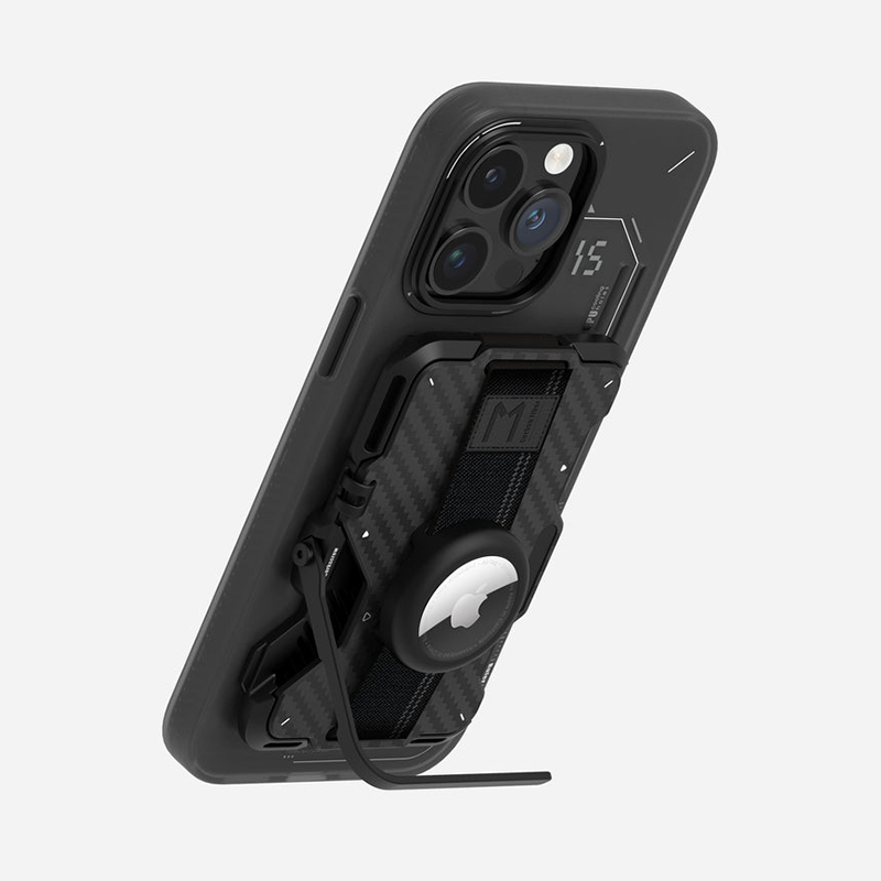 Aulumu G03 Multi-Tool Magnetic Metal Wallet | Carbon Fiber Cover | MagSafe