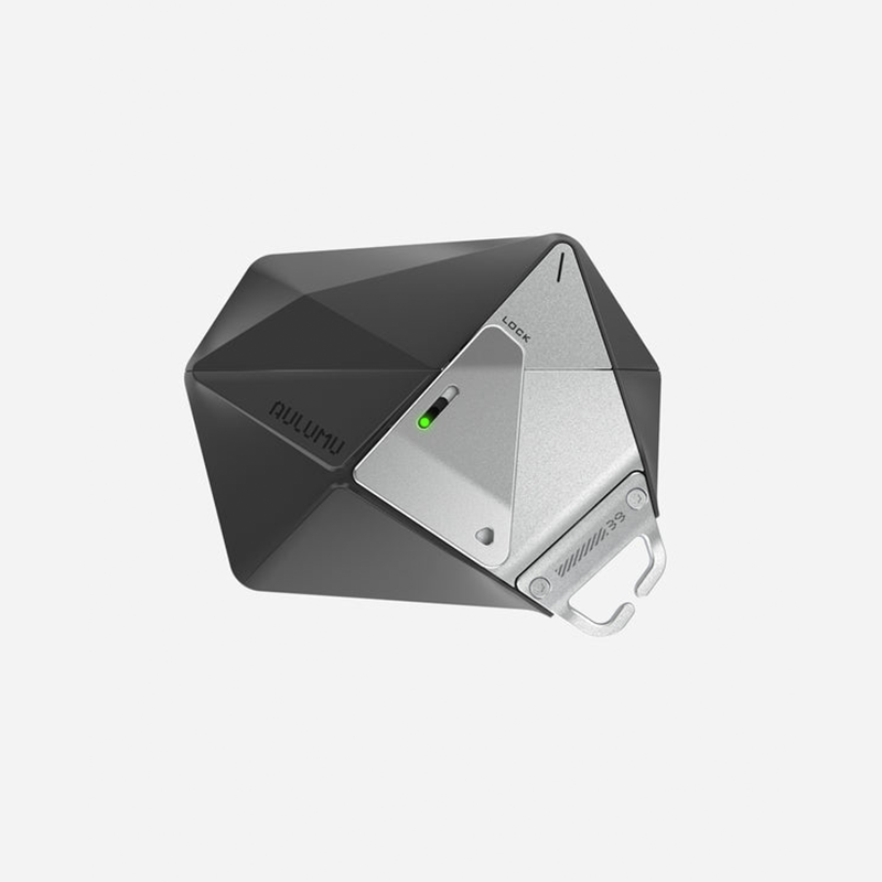 Aulumu A39 Geometric Case for AirPods Pro 3 | Lock & Lanyard