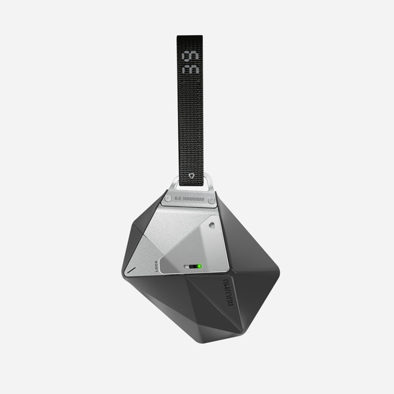 Aulumu A39 Geometric Case for AirPods Pro 3 | Lock & Lanyard