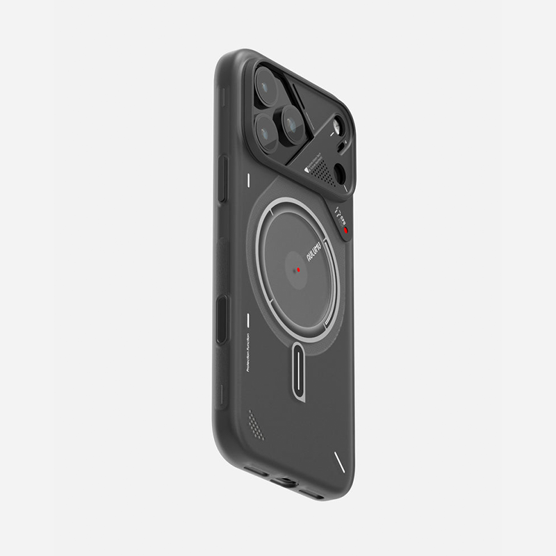 Aulumu A17 Frosted Case for iPhone 17 Pro | Subtle Glow-in-the-Dark | MagSafe