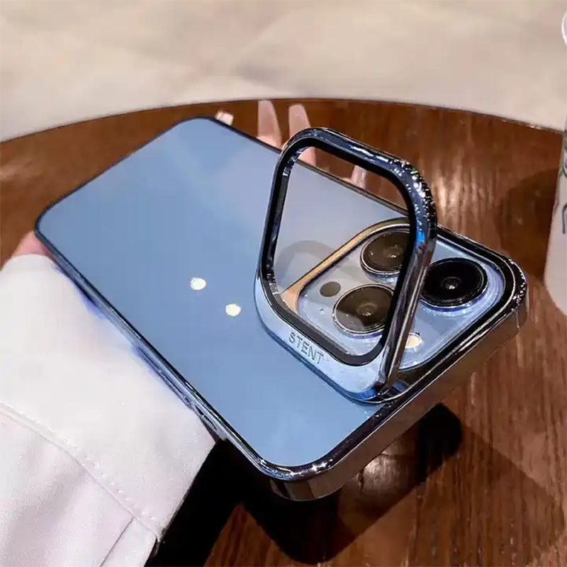 Versatile Metal Exterior Camera Kickstand Stent Case For iPhone 13 Series