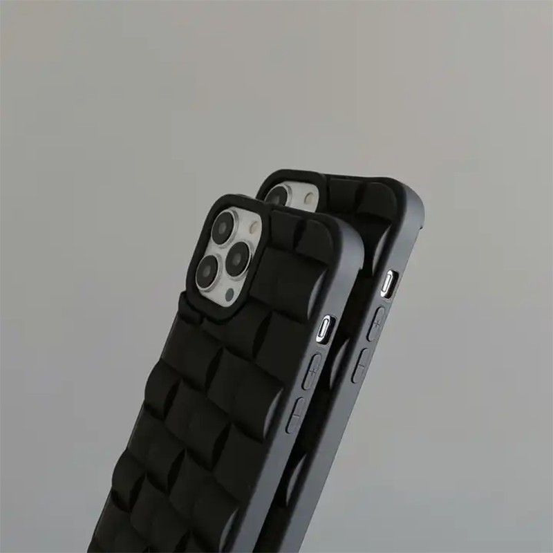 3D Checks Pattern Grid Case