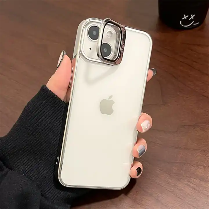 Versatile Metal Exterior Camera Kickstand Stent Case For iPhone 13 Series