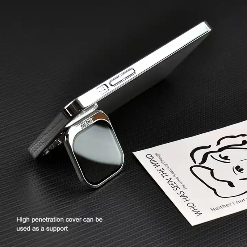 Versatile Metal Exterior Camera Kickstand Stent Case For iPhone 13 Series