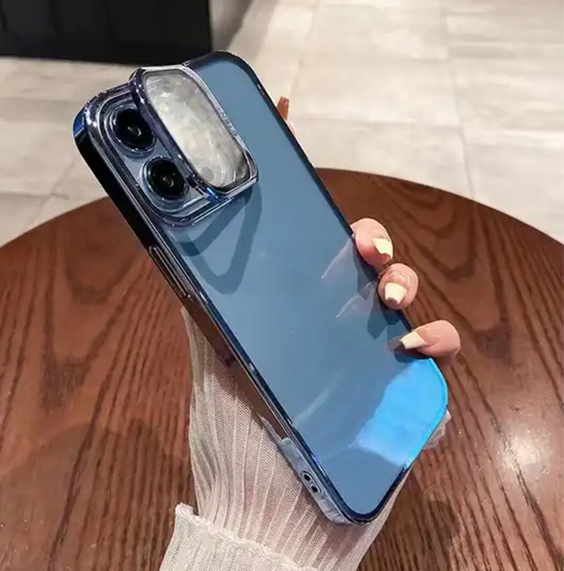 Stent Metal Kickstand Crystal Clear Case