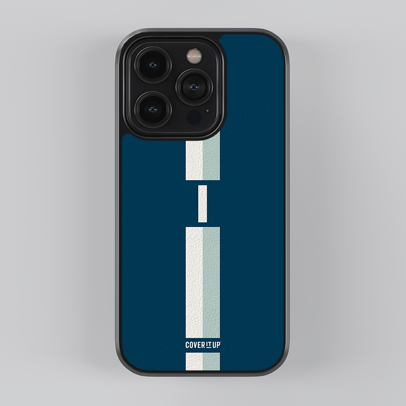 Elegant Stripe Leather Case Initial Edition
