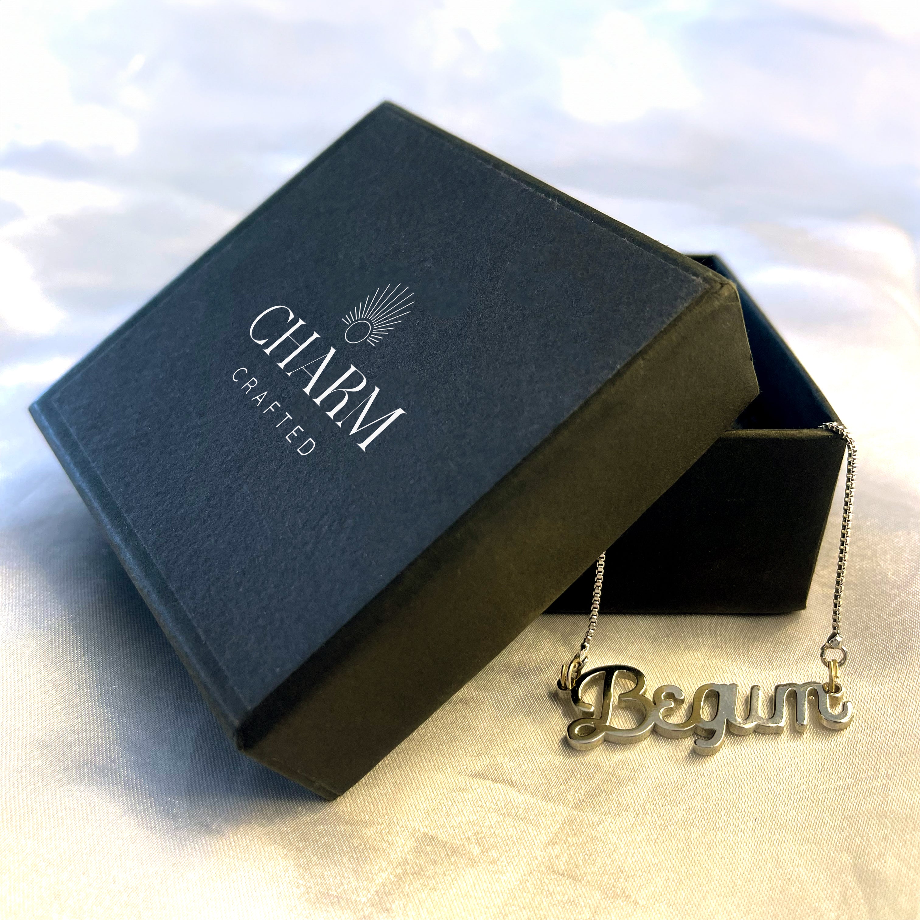 Personalised Name Necklace - Silver