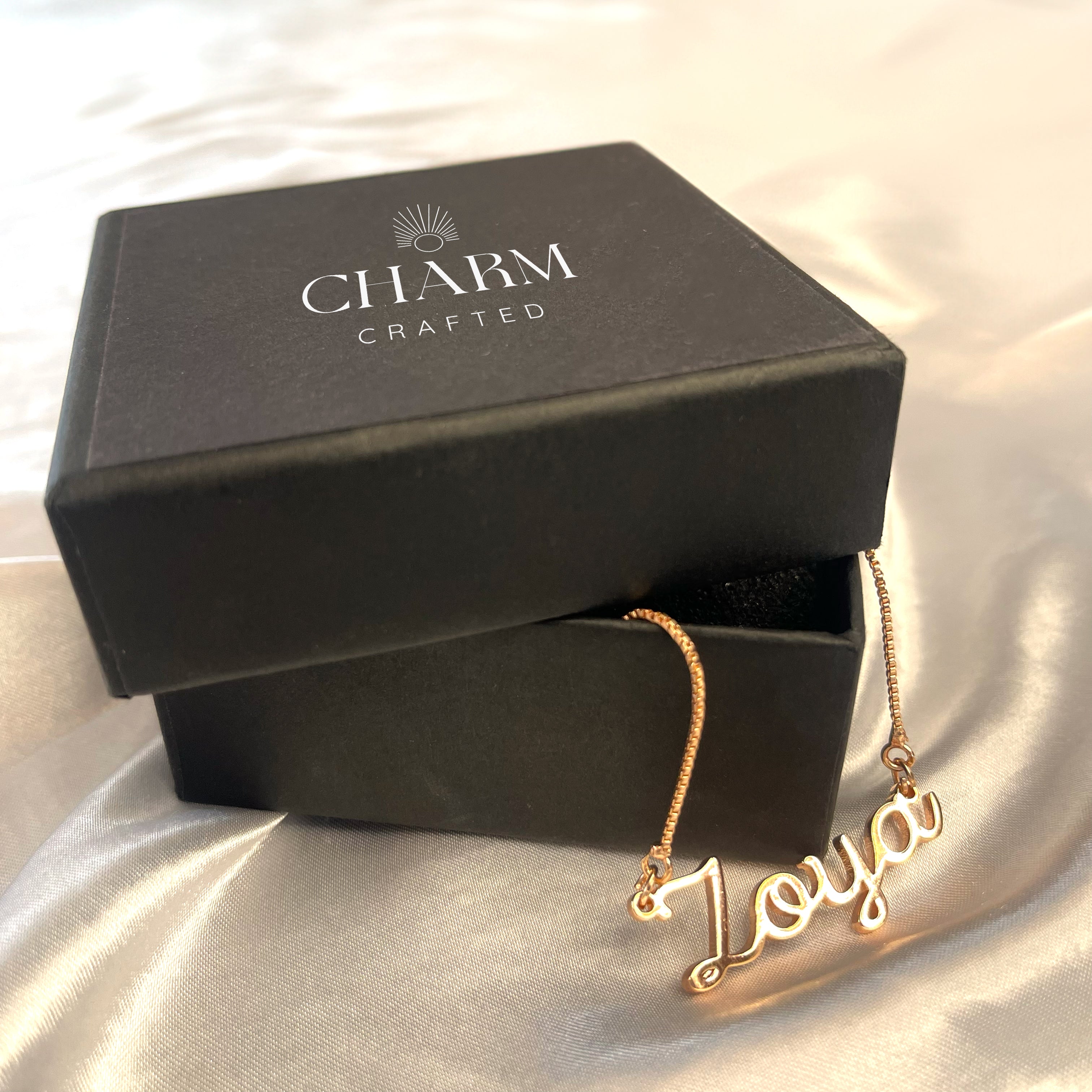 Personalised Name Necklace - Rosegold