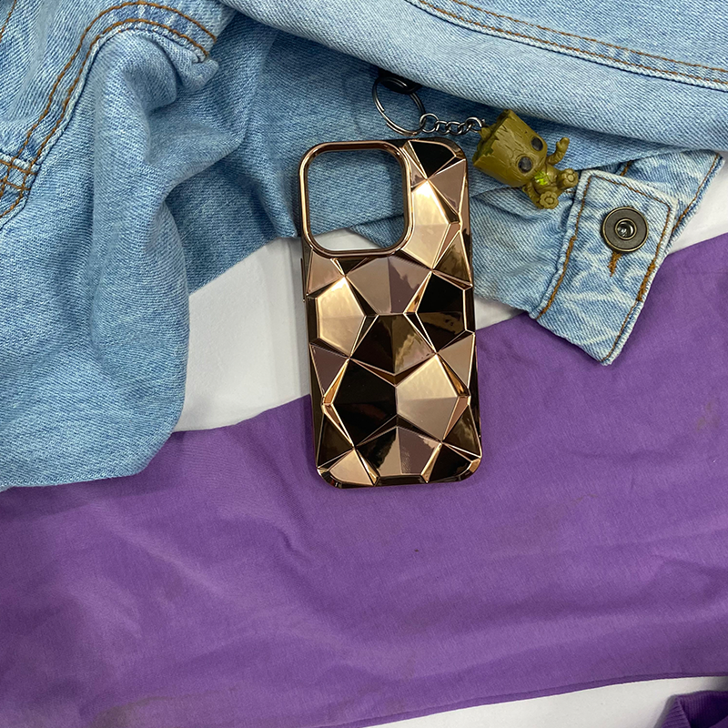 Elegant 3D Metal Texture Case