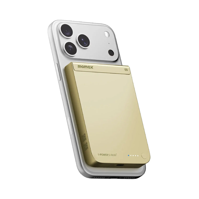 Momax 1-Power S.Pass² 10000mAh Semi-Solid-State Magnetic Battery Pack (CCC)