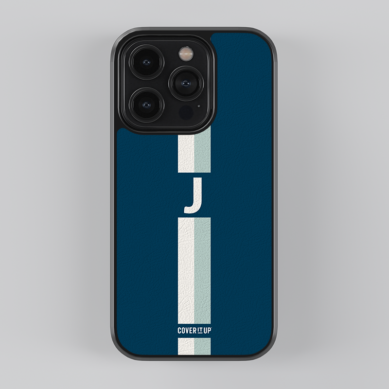 Elegant Stripe Leather Case Initial Edition