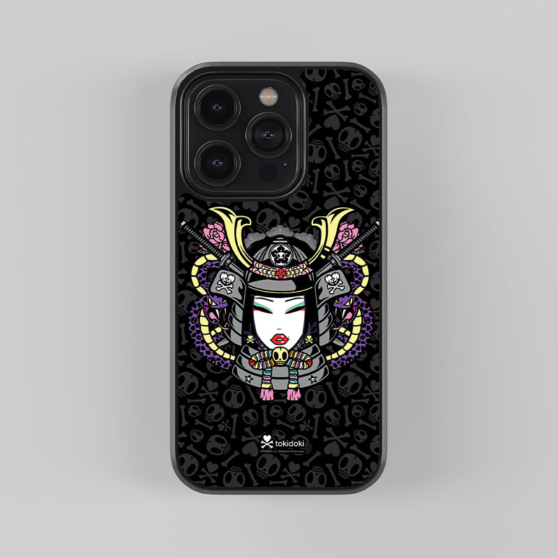 Tokidoki Samurai Girl Glass Case