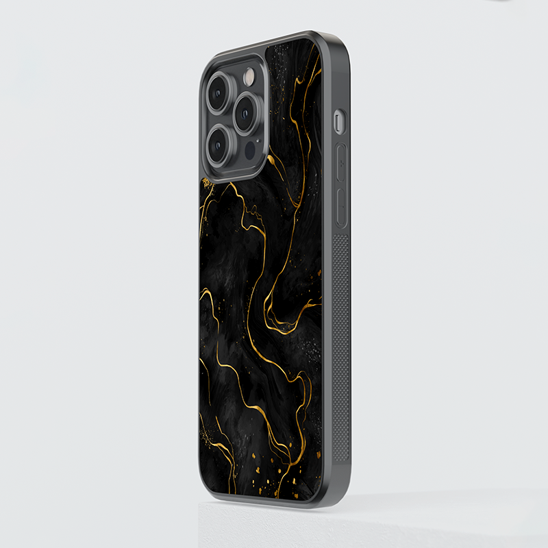 Liquid Glimmer Glass Case