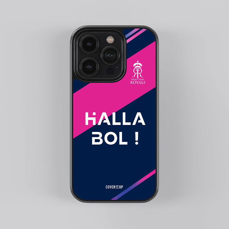 Rajasthan Royals Halla Bol ! Glass Case
