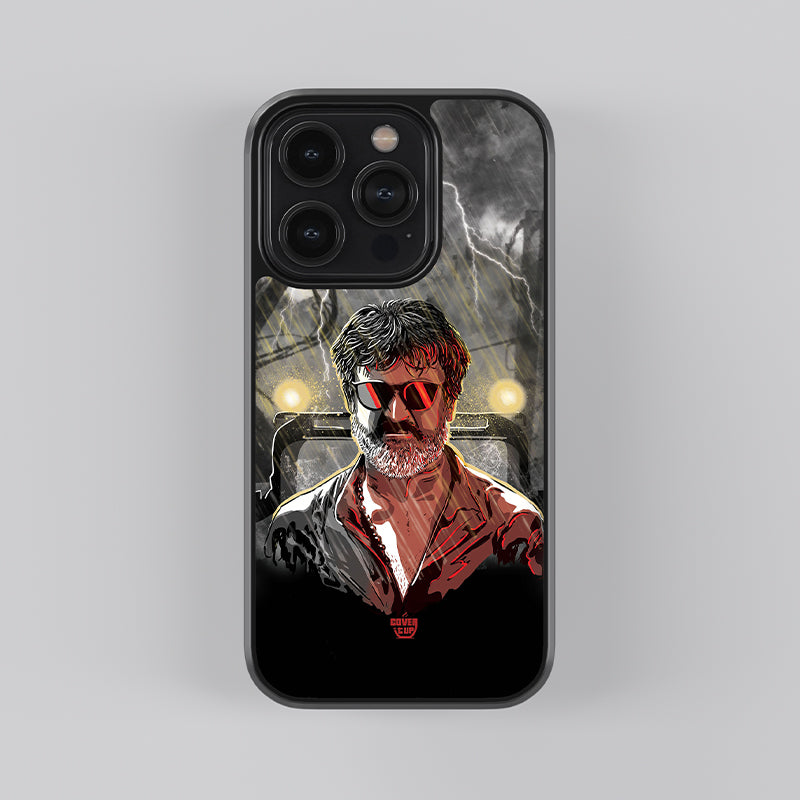 Official Kaala Rajinikanth Thunder Fighter Glass Case