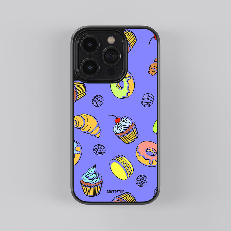 Midnight Cravings Violet Glass Case