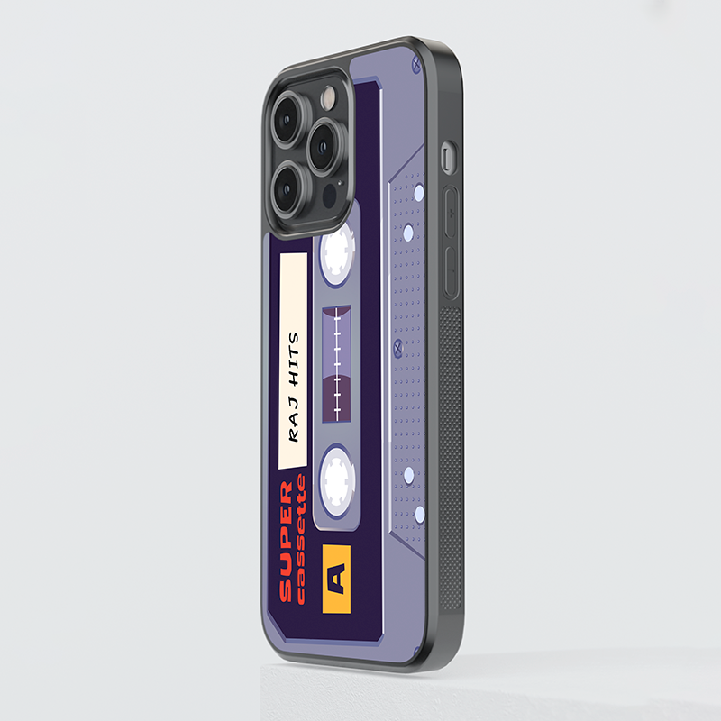 Custom Super Cassette Glass Case
