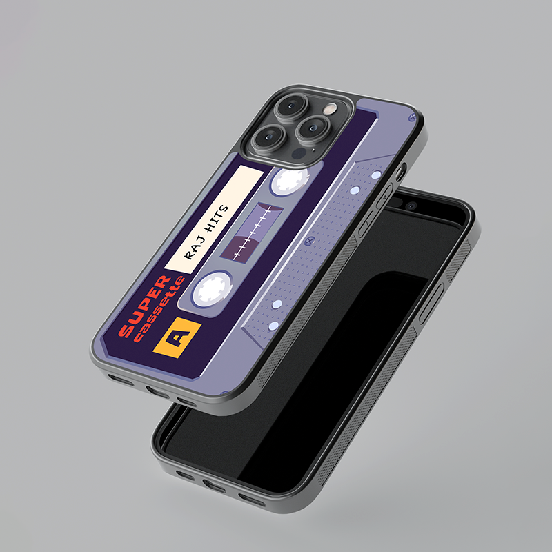 Custom Super Cassette Glass Case