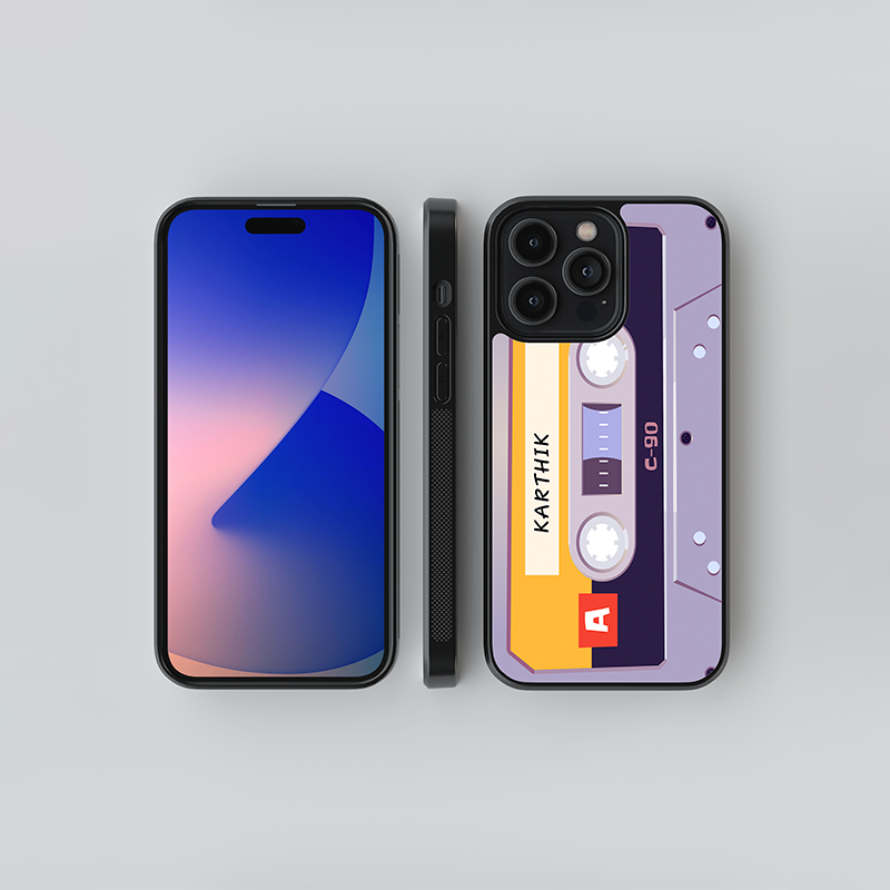 Custom Fusion Cassette Glass Case