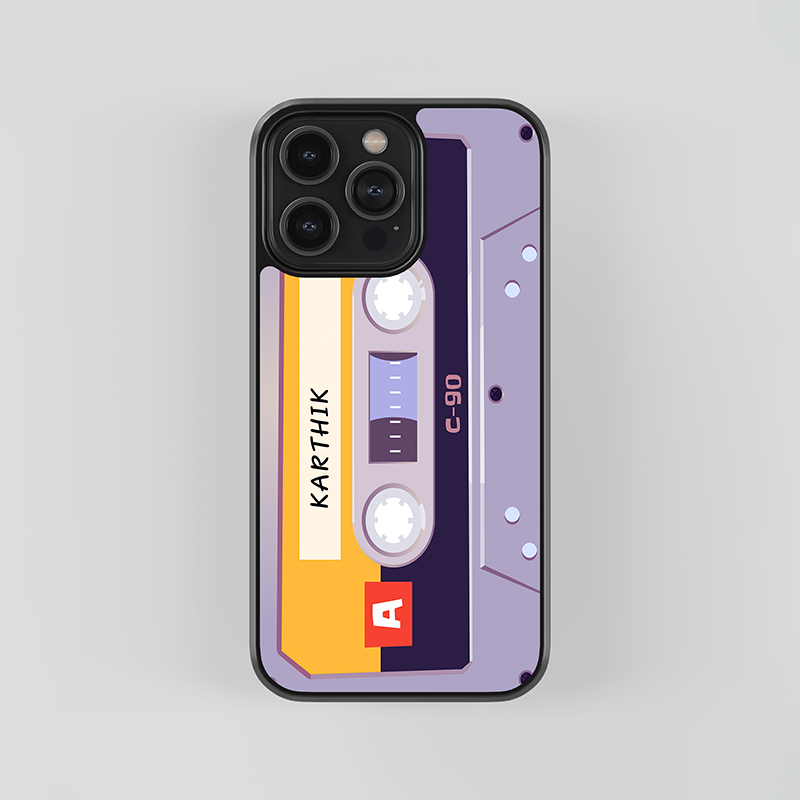 Custom Fusion Cassette Glass Case