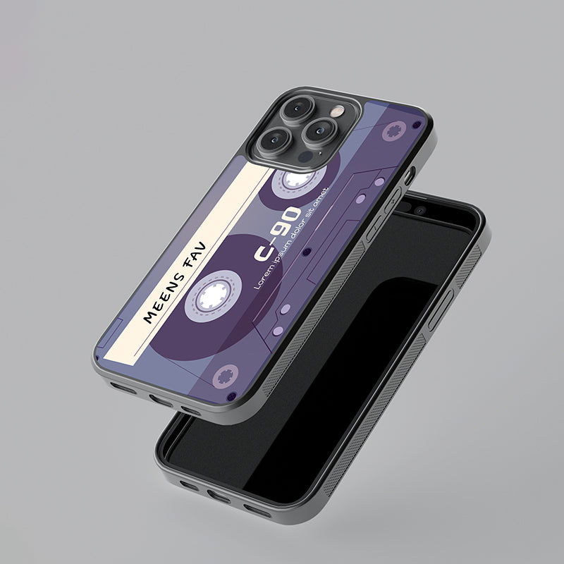Custom Classic Cassette Glass Case