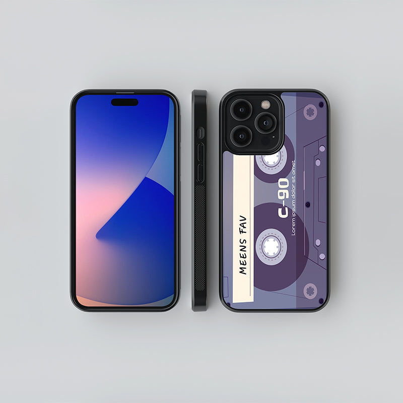 Custom Classic Cassette Glass Case
